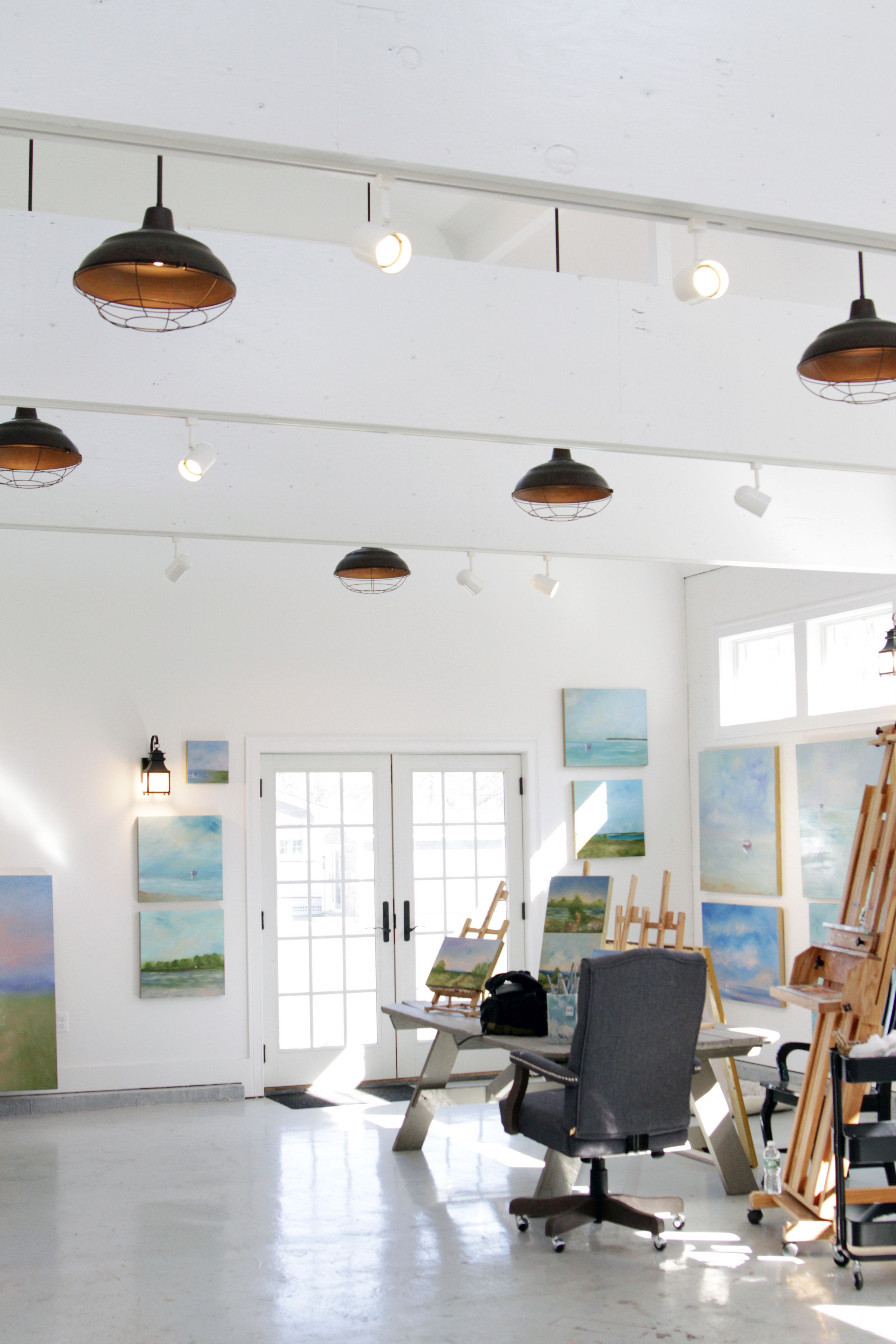 Art Studio Lighting Fixtures Light Lighting Up An Art Studio